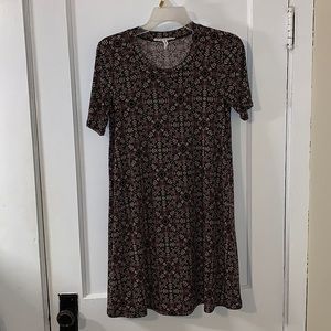 BCBG Patterned T-Shirt Dress